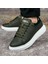 Haki Renk Mcqueen Style Spor Ayakkabı Günlük Sneaker Ortopedik Tabanlı 310 1
