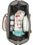 Gri Baby Bag Baskılı Garnili Anne Bebek Çantası 4