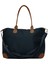 Lacivert Baby Bag Baskılı Garnili Anne Bebek Çantası 3