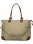Gri Baby Bag Baskılı Garnili Anne Bebek Çantası 3