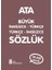 Büyük İngilizce - Türkce - Türkce - İngilizce Plastik Kapak 1
