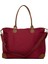 Bordo Baby Bag Baskılı Garnili Anne Bebek Çantası 3