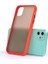 iPhone 11 Kılıf Mat Yüzey Renkli Kenar Silikon 1