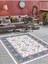 Dijital Baskılı Yıkanabilir Kaymaz Taban Salon ve Oturma Odası Halısı 6107H 1