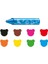 42892 Süper Crayons Pastel Boya Kalemi Jumbo 8 Renk 3