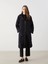 Lcwaıkıkı Classic Siyah Kapüşonlu Düz Oversize Kadın Tunik T T 1