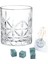 330 cc Paris Serisi Büyük Kadeh Viski Bardağı 4 Adet Viski Taşı Hediyeli 3