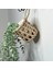 Dekoratif Çok Amaçlı Doğal El Yapımı Hasır Saksı Sepet / 10X10CM 1