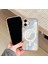 Apple iPhone 14 Kılıf Magsafe Buzul Hologram Tam Koruma Case 1