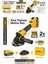 20V Çift Akülü Avuç Taşlama Makinası Seti 2x4.0 Ah Çantalı Taşlama Kömürsüz Motor 1