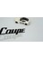 Coupe Siyah Abs 3m 3D Bagaj Yazı Logo 1