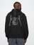 Erkek Siyah Star Wars Grafikli Extra Heavyweight Varsity Ceket 1