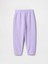 Erkek Bebek Mor Vintage Soft Relaxed Jogger Eşofman Altı 2