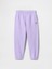 Erkek Bebek Mor Vintage Soft Relaxed Jogger Eşofman Altı 3