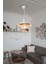 Şapkalı Modern Halatlı Beyaz Tekli Sarkıt-Salon-Mutfak-Balkon-Çocuk Odası-Oturma Odası-Giriş-Antre 1