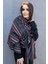 Karışık Renk Kilim Desenli Şal 2