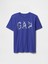 Erkek Çocuk Mavi Gap Logo T-Shirt 1