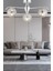Diaspor 3li Yuvarlak Krom Füme Camlı Modern Sarkıt Genç Odası Yatak Odası Retro Salon Avize 1