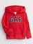 Erkek Bebek Kırmızı Gap Logo Kapüşonlu Sweatshirt 1
