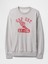 Kadın Gri Gap Logo Vintage Soft Fransız Havlu Kumaş Sweatshirt 2