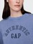 Kadın Mavi Gap Logo Vintage Soft Fransız Havlu Kumaş Sweatshirt 3