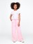 Kız Çocuk Pembe Ultrasoft Easy Baggy Jean Pantolon 1