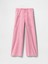 Kız Çocuk Pembe Ultrasoft Easy Baggy Jean Pantolon 5