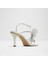 Sandflower Sandalet Yüksek Topuklu Sandalet - Ekru 2