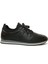 Siyah Streçli Bağcıksız Anatomik Comfort Casual Sneakers Ayakkabı 2