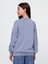 Kız Çocuk Mavi Gap Logo Vintage Soft Americana Sweatshirt 4