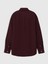 Erkek Bordo Gap Logo Oversize Oxford Gömlek 2