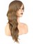 Dalgalı Perçemli Fiber Sentetik Orta Boy Peruk / Bebek Kumralı 2