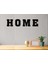 Home Yazılı 4 Lü Ahşap Duvar Dekorasyon 3