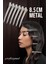 Saç Klipsi Metal Toka Profesyonel 6 Adet 721372 2