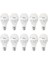 Omax 9W Tasarruflu LED Ampul 10'lu 1