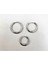Cerrahi Çelik Halka Küpe Çelik Küpe 3 Adet 3'lü Set 10MM12MM14MM 3