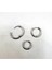 Cerrahi Çelik Halka Küpe Çelik Küpe 3 Adet 3'lü Set 10MM12MM14MM 4