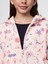 Kız Çocuk Pembe Gap Logo Fransız Havlu Kumaş Fermuarlı Sweatshirt 2