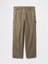 Erkek Bej Ultrasoft Baggy Carpenter Jean Pantolon 3