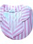 Önden Düğmeli Uzun Kol Kadın Pijama Takımı Pembe Çizgili 2