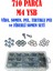 710 Parça M4 Ysb Civata+Somun+Fiberli Somun+Pul+Tırtıklı Pul Seti 1
