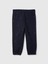 Kız Bebek Lacivert Gap Logo Kalp Desenli Pull-On Jogger Fleece Eşofman Altı 3