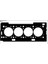 Sılındır Kapak Contası 0.50MM Cok Katlı Celık P206 P207 P307 P308 P406 1.6 16V TU5JP4 Ec5 1