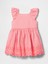 Kız Bebek Pembe Broderie Detaylı Elbise 3