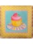 Büro Ev Mutfağı Için 40X40CM Cup Cake Muffin Motifli Duvar Panosu 2