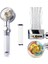 Banyo Keyfi İçin Turbo Pervane Filtreli Tasarruflu 360 Dönen Tazyikli Duş Başlığı 5