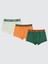 Erkek Çocuk 3'lü Boxer Set 2-10 Yaş Yeşil 1
