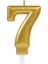 Büro Ev Dekoru Için 7 Rakam Golden Mum 1