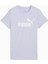 68237147 Ess No. 1 Logo Tee (S) Coo Açık Mavi Kadın Yuvarlak Yaka Regular Fit Baskılı T-Shirt 4