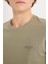 %100 Pamuk Slim Fit Dar Kesim Bisiklet Yaka Baskılı Kısa Kollu Tişört D5567AX25SP 4